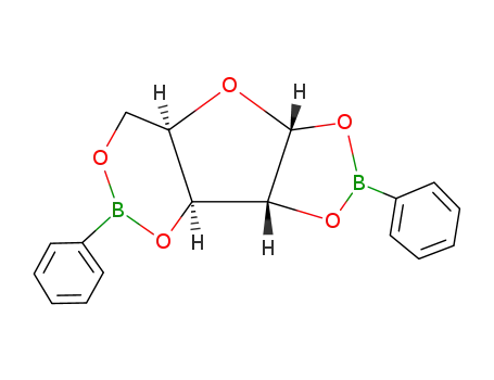 Molecular Structure of 52681-71-7 (<i>O</i><sup>1</sup>,<i>O</i><sup>2</sup>;<i>O</i><sup>3</sup>,<i>O</i><sup>5</sup>-bis-phenylboranediyl-α-<i>D</i>-xylofuranose)