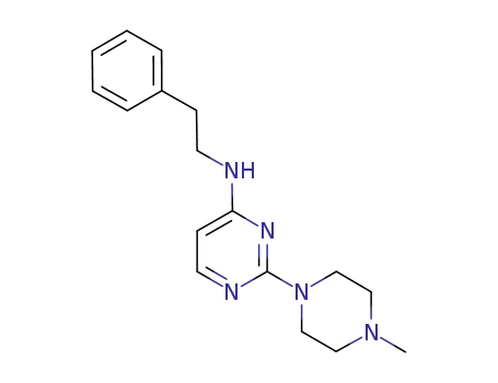 2-(4-methylpiperazin-1-yl)-N-phenethylpyrimidin-4-amine