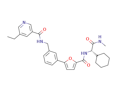 C<sub>29</sub>H<sub>34</sub>N<sub>4</sub>O<sub>4</sub>