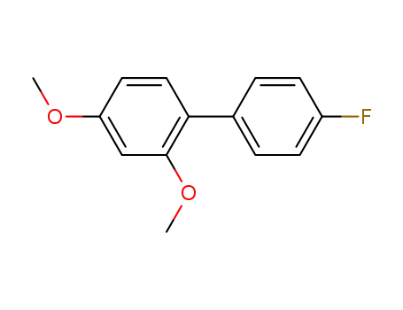 Molecular Structure of 152609-09-1 (1,1'-Biphenyl, 4'-fluoro-2,4-dimethoxy-)