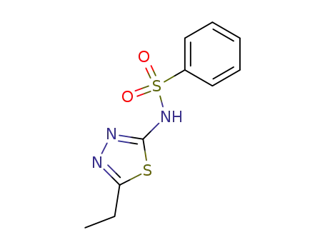 N-(5-ethyl-[1,3,4]-thiadiazol-2-yl)-benzene-1-sulfonamide