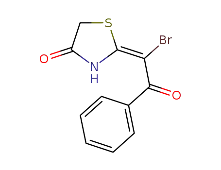 (Z)-2-bromo-2-(4-oxothiazolidin-2-ylidene)-1-phenylethanone