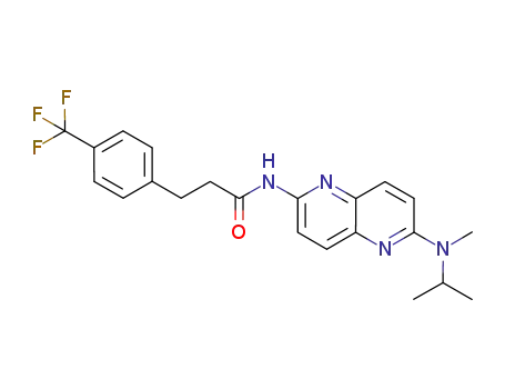 C<sub>22</sub>H<sub>23</sub>F<sub>3</sub>N<sub>4</sub>O