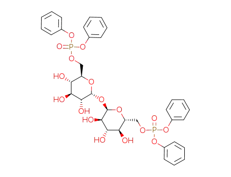6,6'-O-di(diphenoxyphosphoryl)-D-trehalose