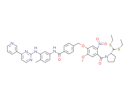 C<sub>41</sub>H<sub>43</sub>N<sub>7</sub>O<sub>6</sub>S<sub>2</sub>