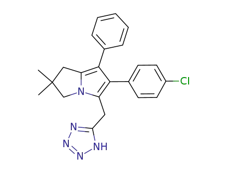 C<sub>23</sub>H<sub>22</sub>ClN<sub>5</sub>