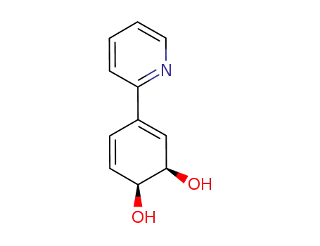 (-)-(1S,2R)-1,2-dihydroxy-4-(2'-pyridyl)cyclohexa-3,5-diene