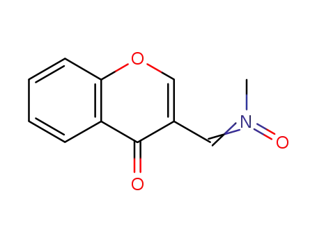 4H-1-Benzopyran-4-one, 3-[(methyloxidoimino)methyl]-