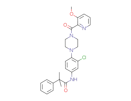 C<sub>27</sub>H<sub>29</sub>ClN<sub>4</sub>O<sub>3</sub>