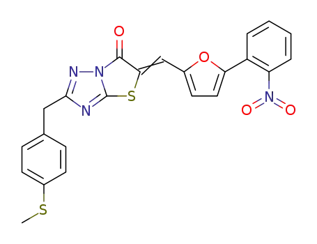 C<sub>23</sub>H<sub>16</sub>N<sub>4</sub>O<sub>4</sub>S<sub>2</sub>