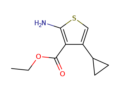 2-Amino-4-cyclopropyl-thiophene-3-carboxylic acid ethyl ester