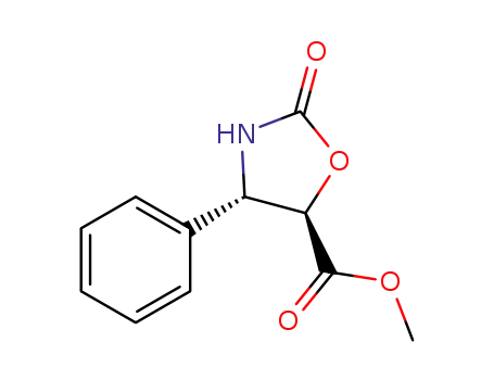 (-)-(4S,5R)-methyl 2-oxo-4-phenyloxazolidine-5-carboxylate