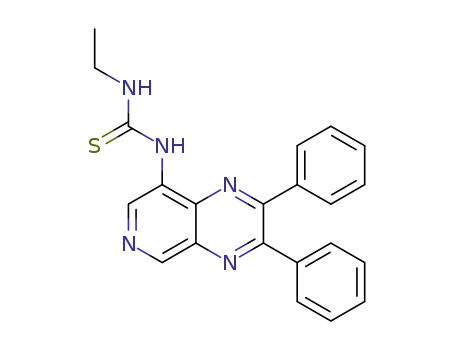 N-(2,3-diphenylpyrido[3,4-b]pyrazin-8-yl)-N'-ethylthiourea