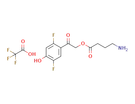 C<sub>2</sub>HF<sub>3</sub>O<sub>2</sub>*C<sub>12</sub>H<sub>13</sub>F<sub>2</sub>NO<sub>4</sub>