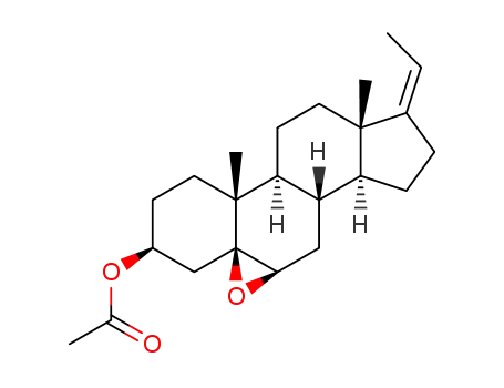 (17Z)-3β-acetoxy-5β,6β-epoxypregn-17(20)-ene