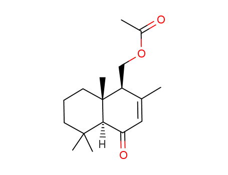 ((1S,4aS,8aR)-2,5,5,8a-Tetramethyl-4-oxo-1,4,4a,5,6,7,8,8a-octahydronaphthalen-1-yl)methyl acetate