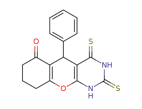10-phenyl-2,4-dithioxo-1,2,6,7,8,10-hexahydro-9-oxa-1,3-diazaanthracen-5-one
