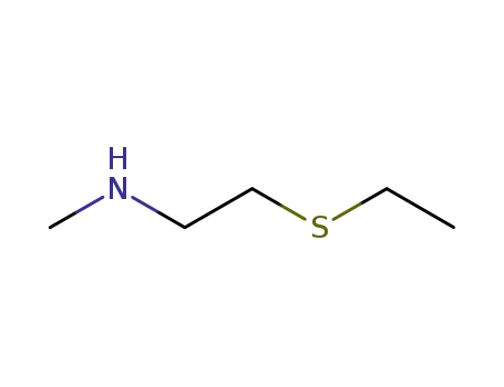 Molecular Structure of 847975-59-1 (Ethanamine, 2-(ethylthio)-N-methyl-)