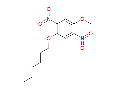 1-hexyloxy-4-methoxy-2,5-dinitrobenzene