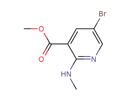 Methyl 5-bromo-2-(methylamino)-pyridine-3-carboxylate