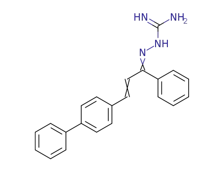 2-(3-(biphenyl-4-yl)-1-phenylallylidene)hydrazinecarboximidamide