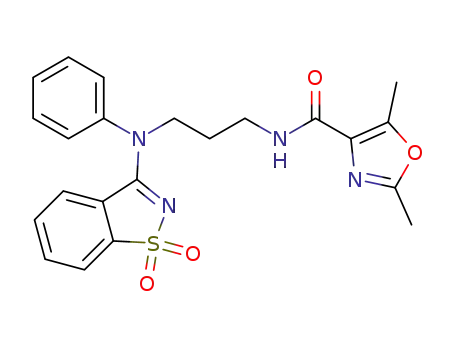 C<sub>22</sub>H<sub>22</sub>N<sub>4</sub>O<sub>4</sub>S