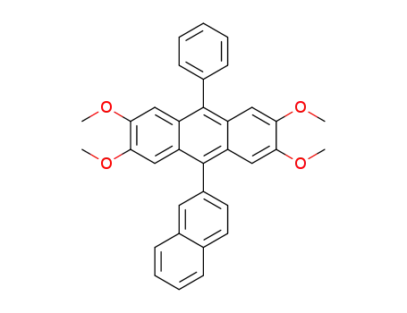 2,3,6,7-tetramethoxy-10-(naphthalen-2-yl)-9-phenylanthracene