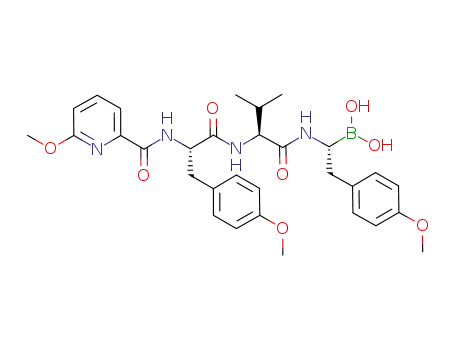 C<sub>31</sub>H<sub>39</sub>BN<sub>4</sub>O<sub>8</sub>