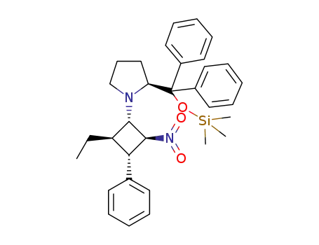 (2S)-2-{diphenyl[(trimethylsilyl)oxy]methyl}-1-[(1S,2R,3S,4S)-2-ethyl-4-nitro-3-phenylcyclobutyl]pyrrolidine