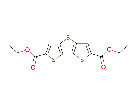 Molecular Structure of 502764-52-5 (2',3'-d]thiophene-2,5-dicarboxylic acid diethyl ester)