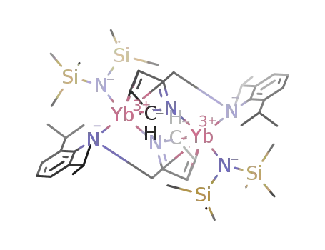 ([(μ-η5:η1):η1-2-[(2,6-(i)Pr2C6H3)NCH2]C4H3N]YbN(SiMe3)2)2
