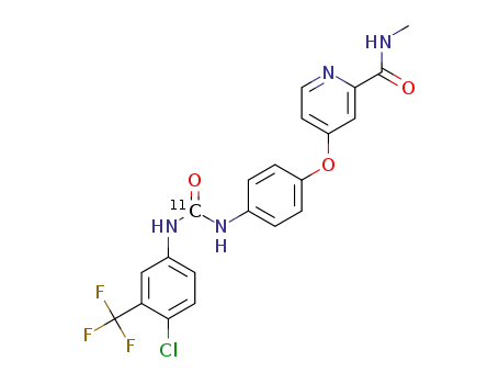 C<sub>20</sub><sup>(11)</sup>CH<sub>16</sub>ClF<sub>3</sub>N<sub>4</sub>O<sub>3</sub>