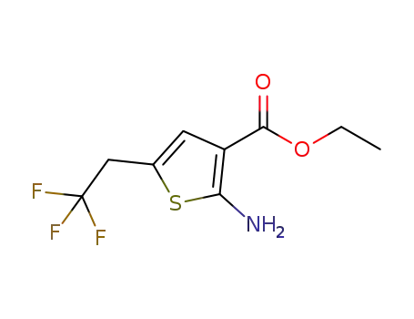 ethyl 2-amino-5-(2,2,2-trifluoroethyl)thiophene-3-carboxylate