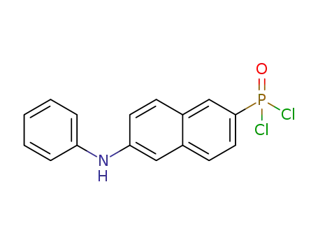 6-(phenylamino)naphthalen-2-ylphosphonic dichloride