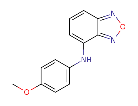 Molecular Structure of 332849-89-5 (4-(4-methoxyphenylamino)-[2,1,3]benzoxadiazole)