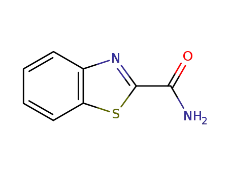 Molecular Structure of 29198-43-4 (2-Benzothiazolecarboxamide(6CI,8CI,9CI))