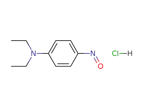 Molecular Structure of 53743-85-4 (N N-DIETHYL-4-NITROSOANILINE HYDROCHLOR&)