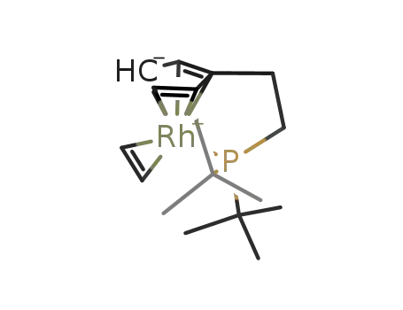 (η5:η1[2-(di-tert-butylphosphanyl)ethyl]cyclopentadienyl)(η2-ethen)-rhodium(I)