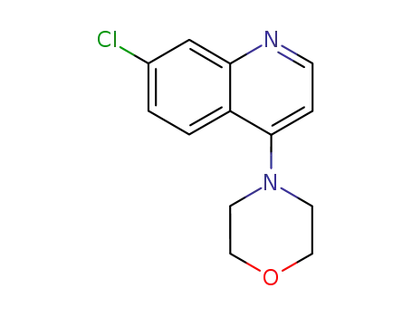 Molecular Structure of 84594-64-9 (7-CHLORO-4-MORPHOLINO-QUINOLINE)