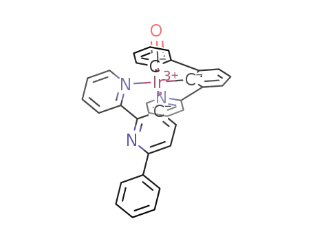 carbonyl(3-(pyridin-2-yl)biphenyl C,C,N)(3-phenyl-2-2'-bipyridine N,C)iridium(III)