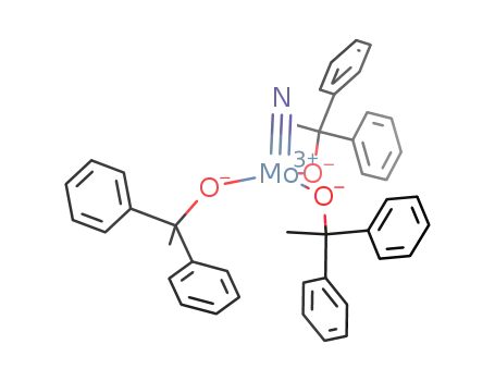 MoN(OC(C<sub>6</sub>H<sub>5</sub>)2CH<sub>3</sub>)3