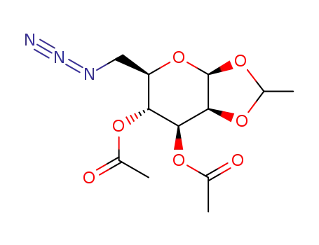 3,4-di-O-acetyl-6-azido-1,2-O-ethylidene-β-D-mannopyranoside