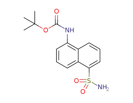 tert-butyl (5-sulfamoylnaphthalen-1-yl)carbamate