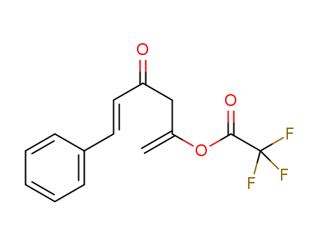 (E)-4-oxo-6-phenylhexa-1,5-dien-2-yl 2,2,2-trifluoroacetate