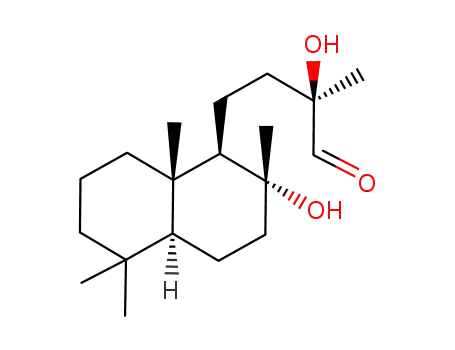 (R)-2-hydroxy-4-((1R,2R,4aS,8aS)-2-hydroxy-2,5,5,8a-tetramethyldecahydronaphthalen-1-yl)-2-methylbutanal