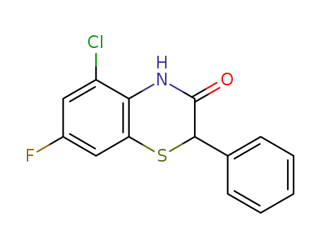 5-chloro-7-fluoro-2-phenyl-2H-1,4-benzothiazin-3(4H)-one