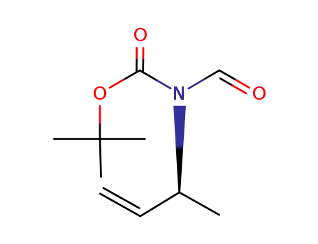 (S)-tert-butyl formyl(1-methylprop-2-en-1-yl)carbamate