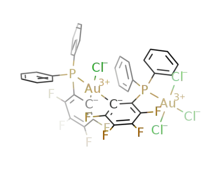 [Cl3Au(μ-2-C6F4PPh2)AuCl(κ2-2-C6F4PPh2)]