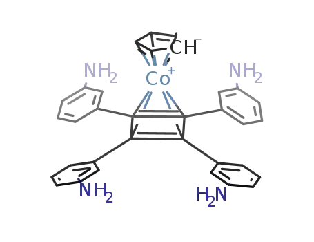 [(η4-C4(C6H4-3-NH2)4)Co(η5-C5H5)]