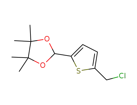 2-(5-chloromethylthiophen-2-yl)-4,4,5,5-tetramethyl[1,3]dioxolane